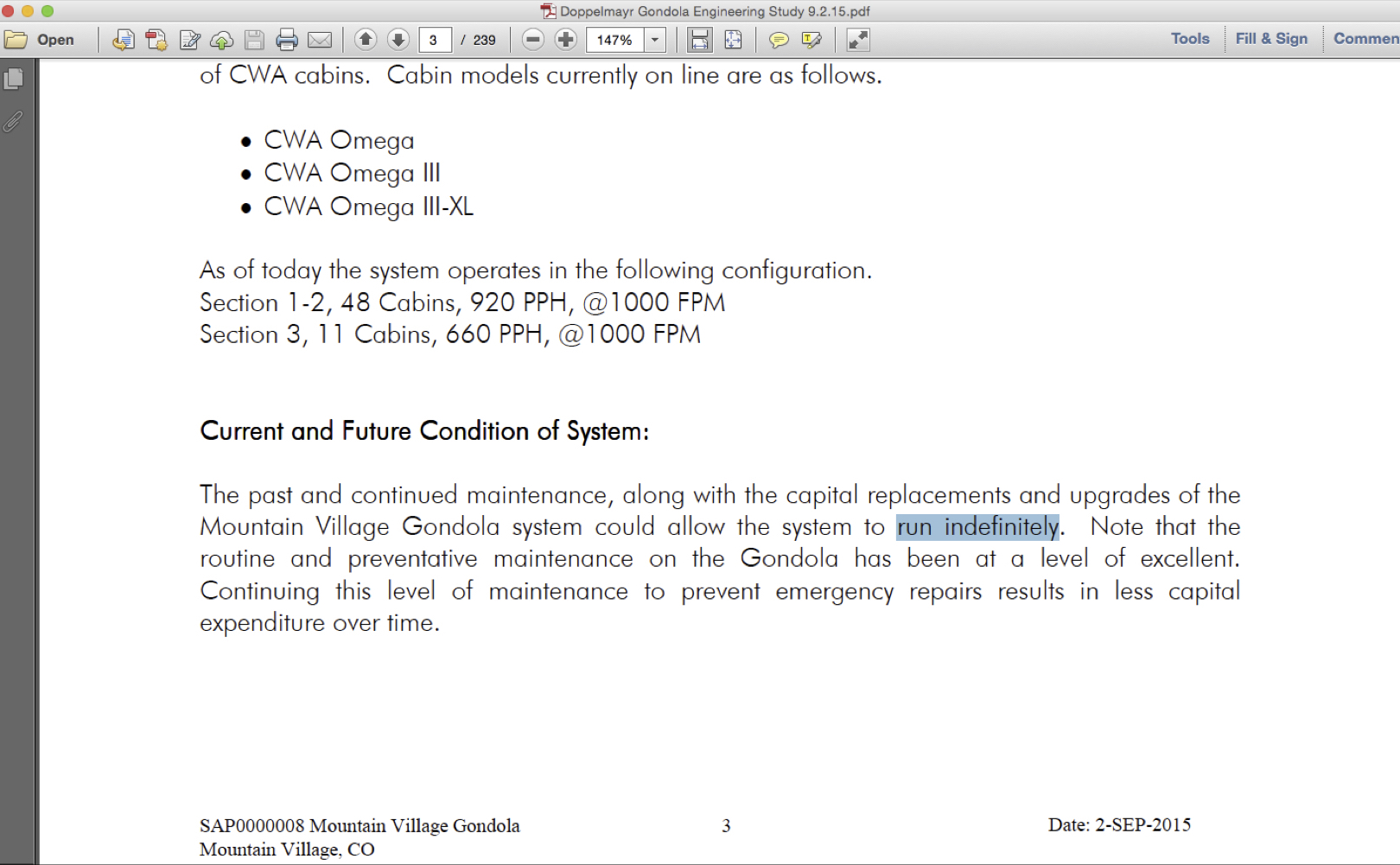 Doppelmayr Engineering Study 09-02-15 pg 3 Exhibit 8b Doppelmayr Engineering Study 09-02-15 pg 3 Exhibit 8b